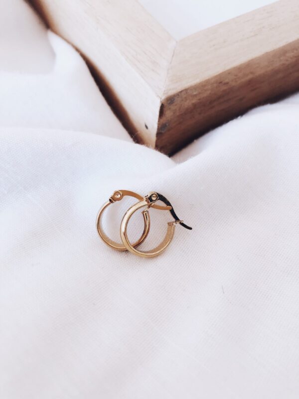 Argollas Mine Gold 1.5cm