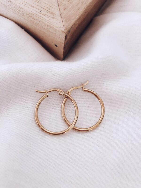Argollas Hanna gold 3cm