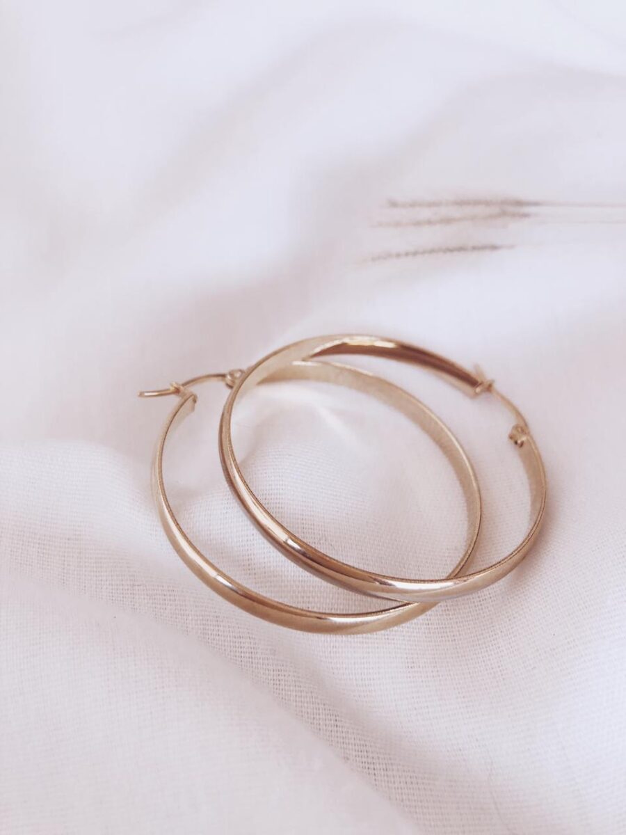Argollas Mine Gold 4cm