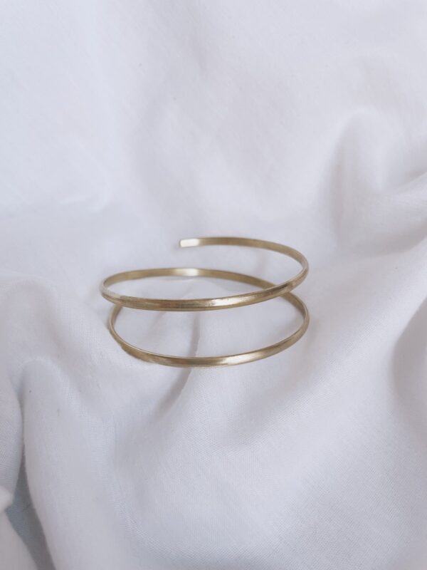 Brazalete Doble dorado
