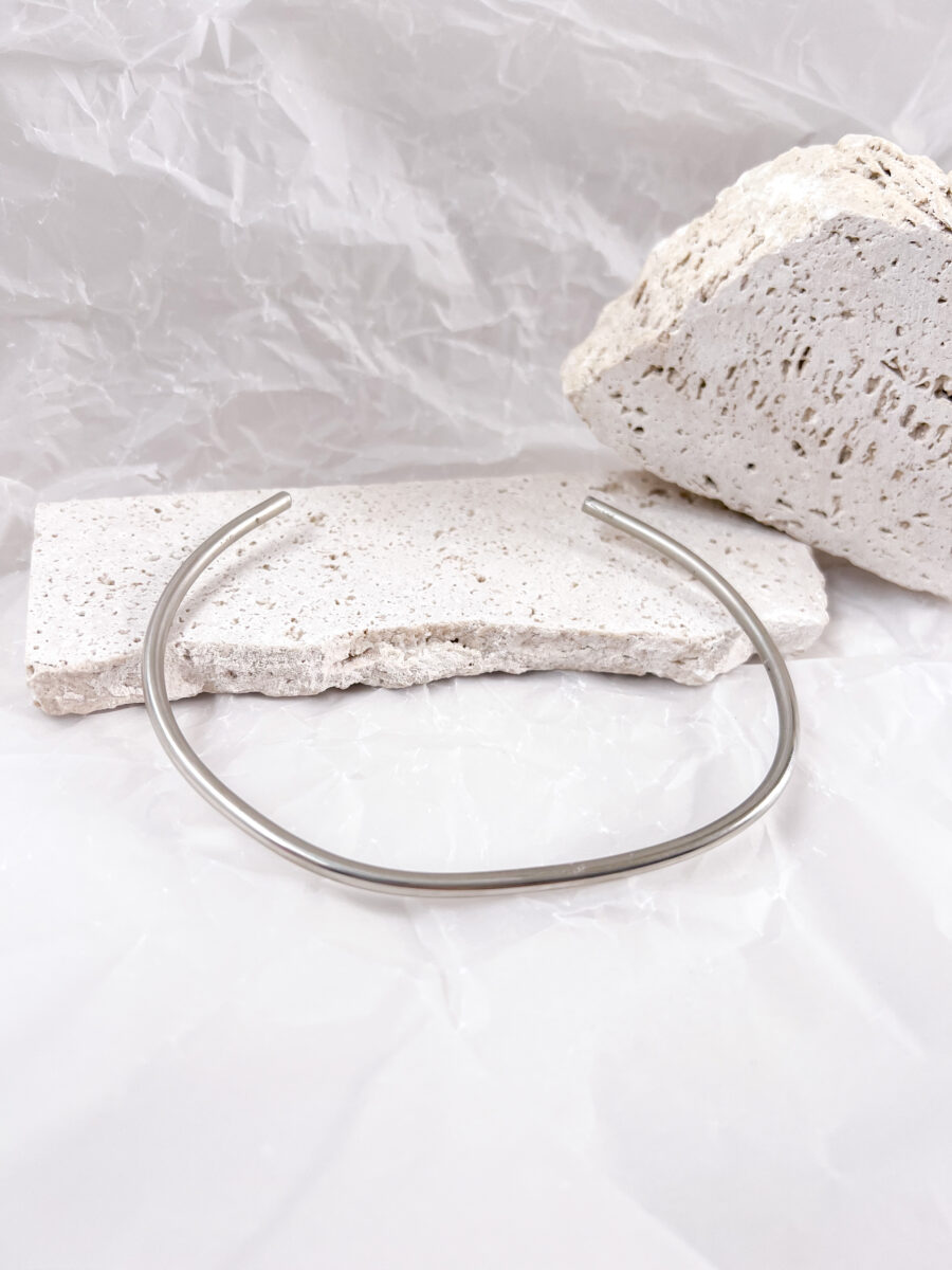 Collar Dore plateado - Imagen 3