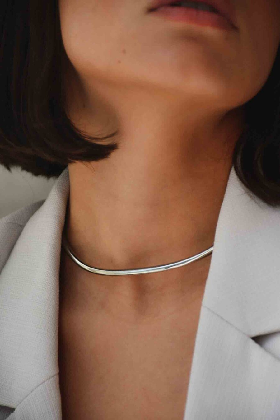 Collar Dore plateado - Imagen 6