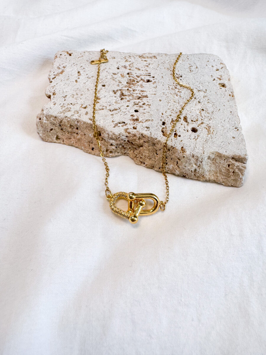 Collar Forever dorado