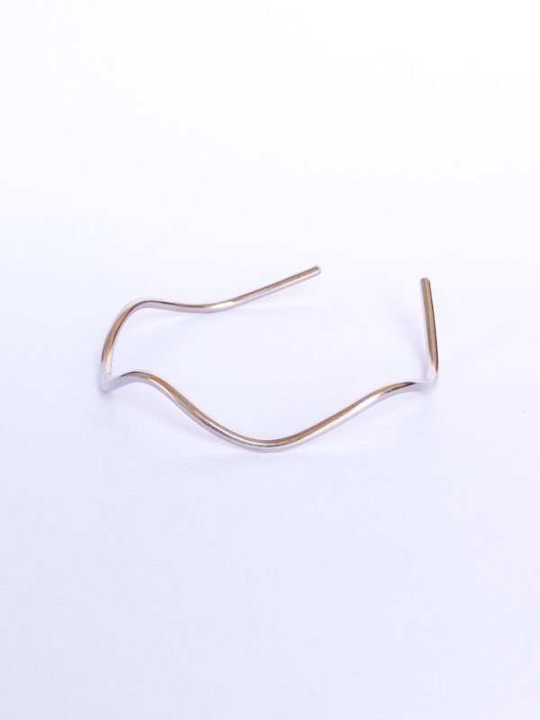 Brazalete Sintra plateado