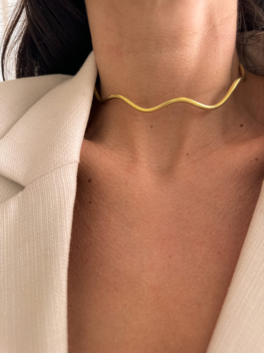 Collar Sintra dorado - Imagen 2
