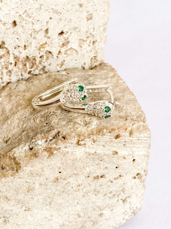 Aros Especie plateados 1.7cm