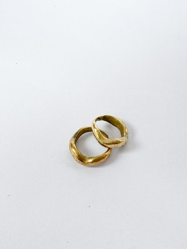 Anillo Origen dorado 1.7cm