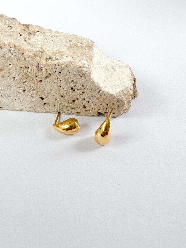 Aros Gota Original dorados 1.5cm