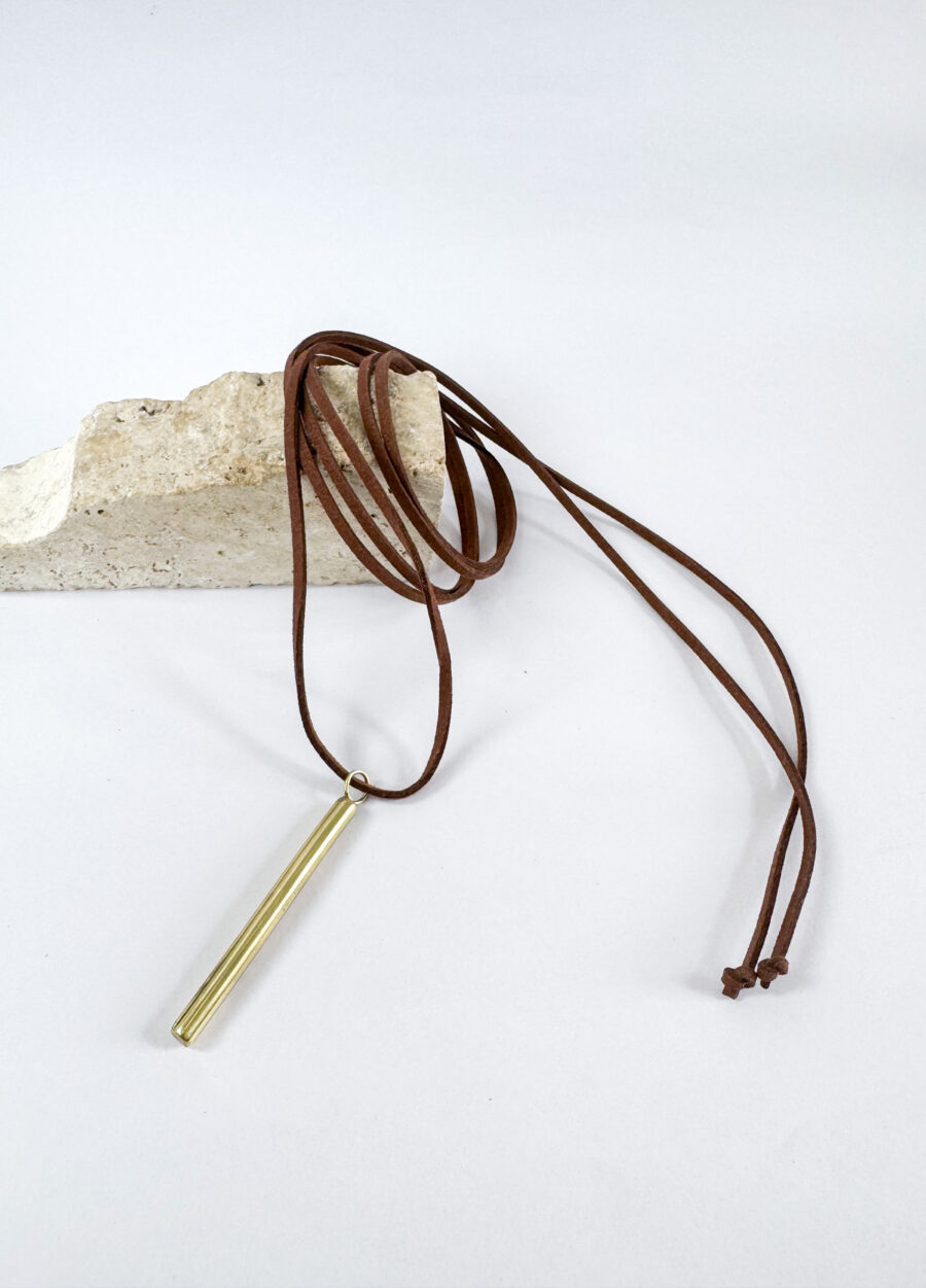 Collar Esfena Bronce