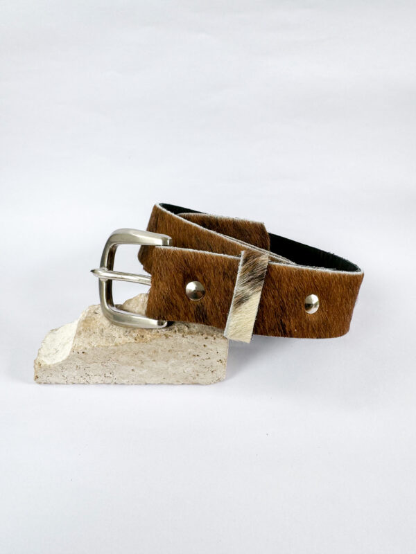 Cinto Desierto plateado 95cm