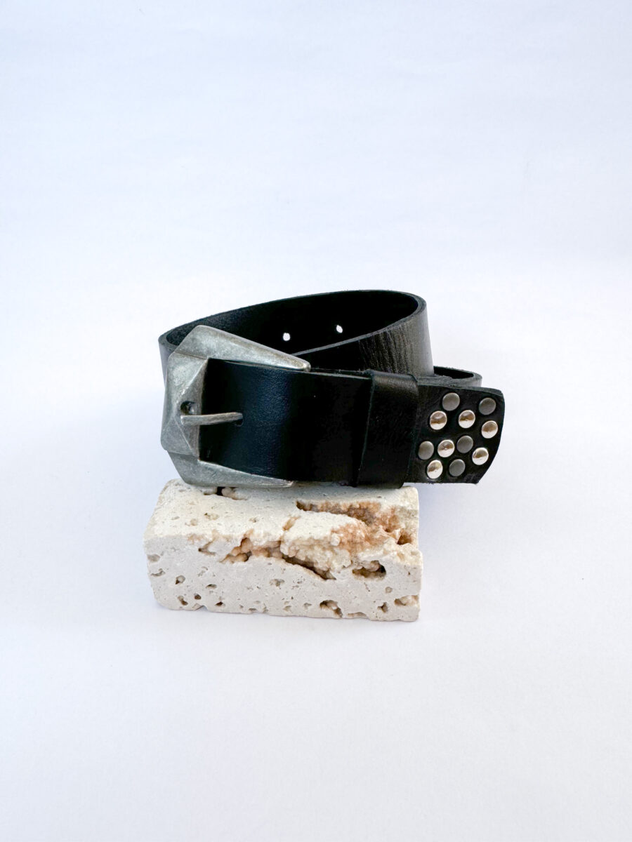 Cinto Rock negro 105cm