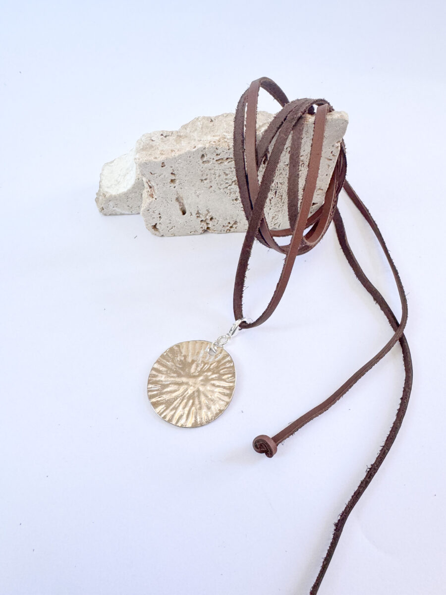 Collar Lazo Gales marron
