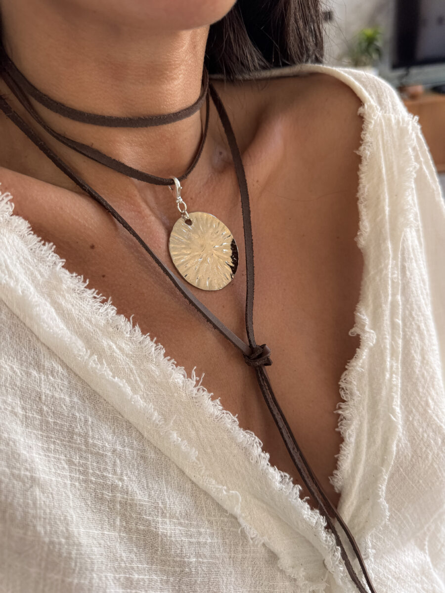 Collar Lazo Gales marron - Imagen 3