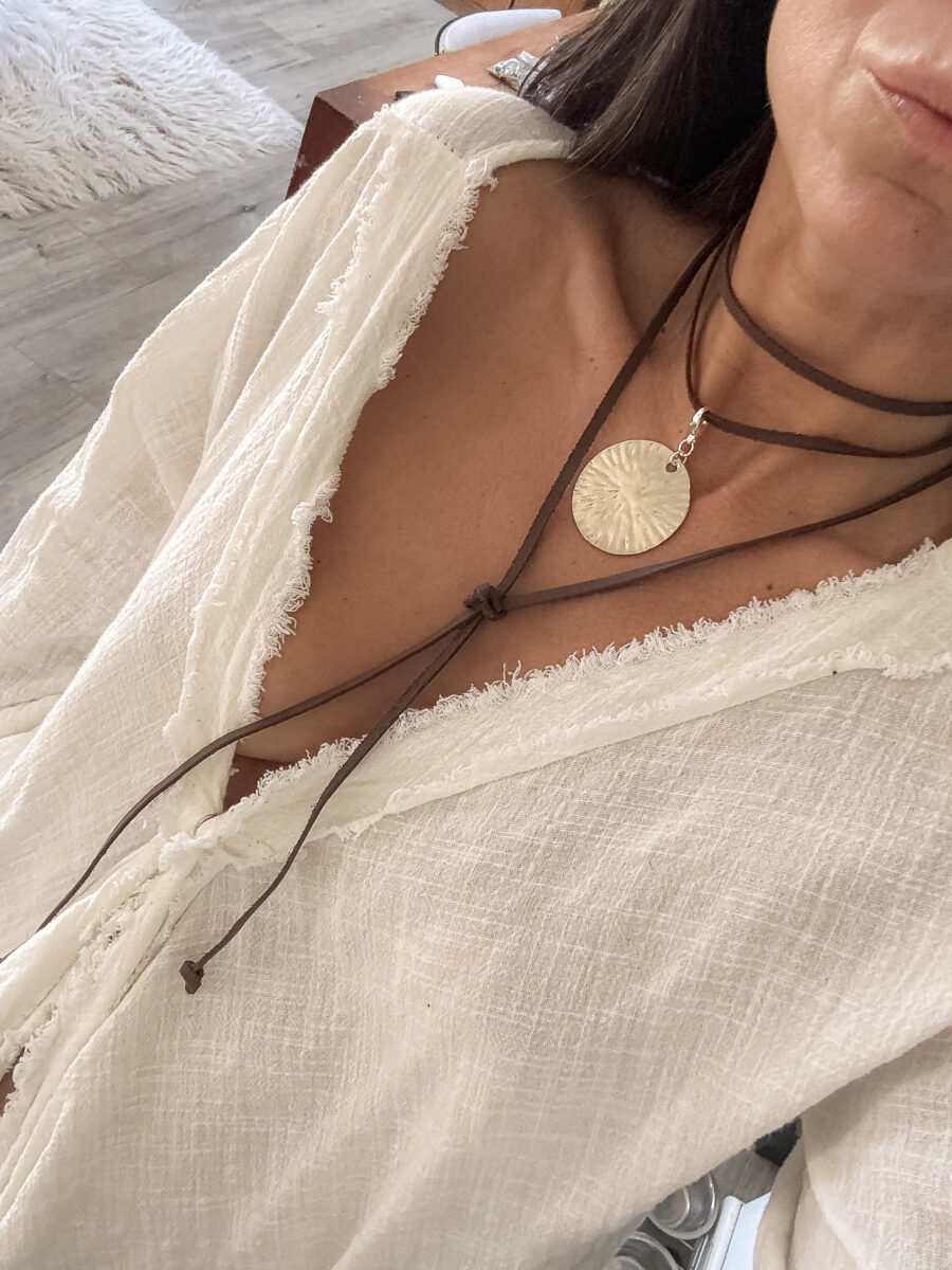 Collar Lazo Gales marron - Imagen 2