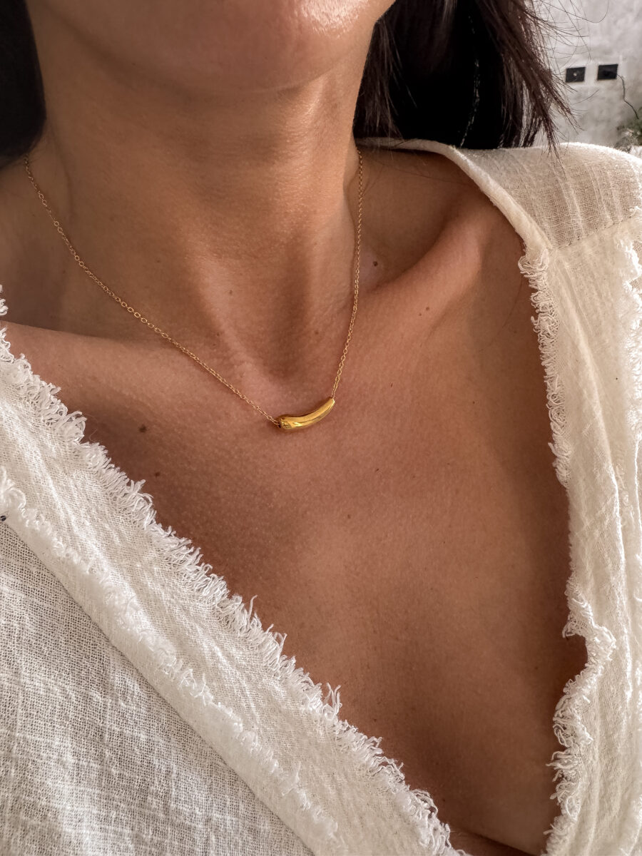Collar Loreto dorado - Imagen 2