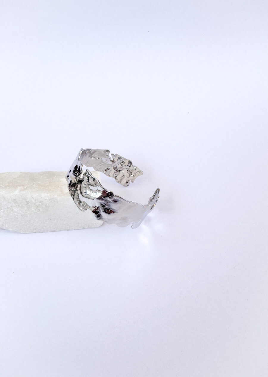 Pulsera Madrid plateada