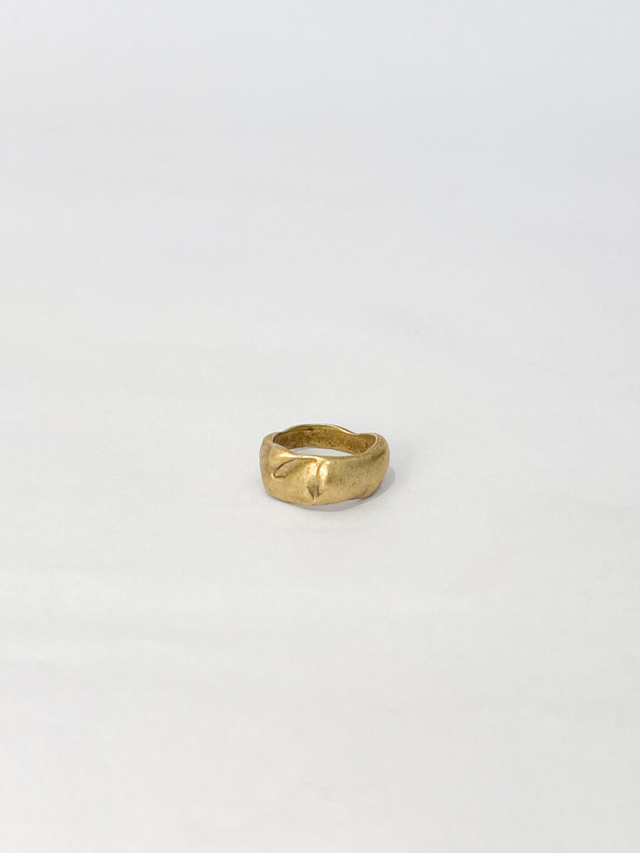 Anillo Polca dorado 1.7cm