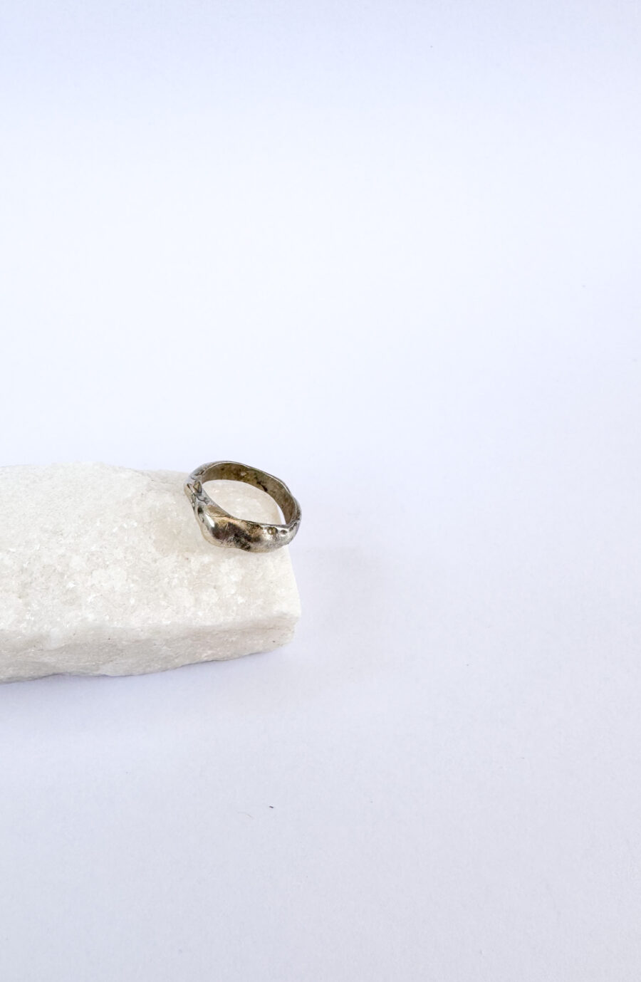 Anillo Taormina plateado 1.7cm