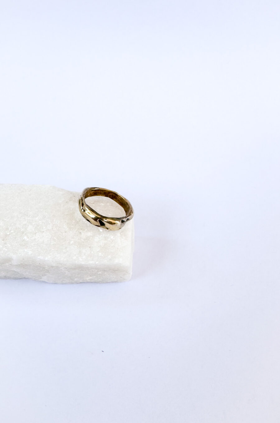 Anillo Taormina dorado 1.7cm