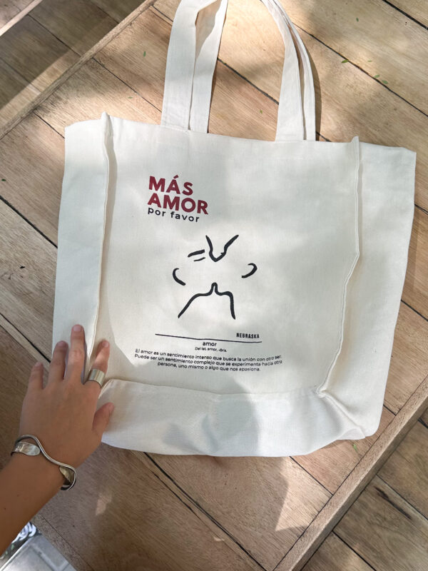 Tote bag Amor