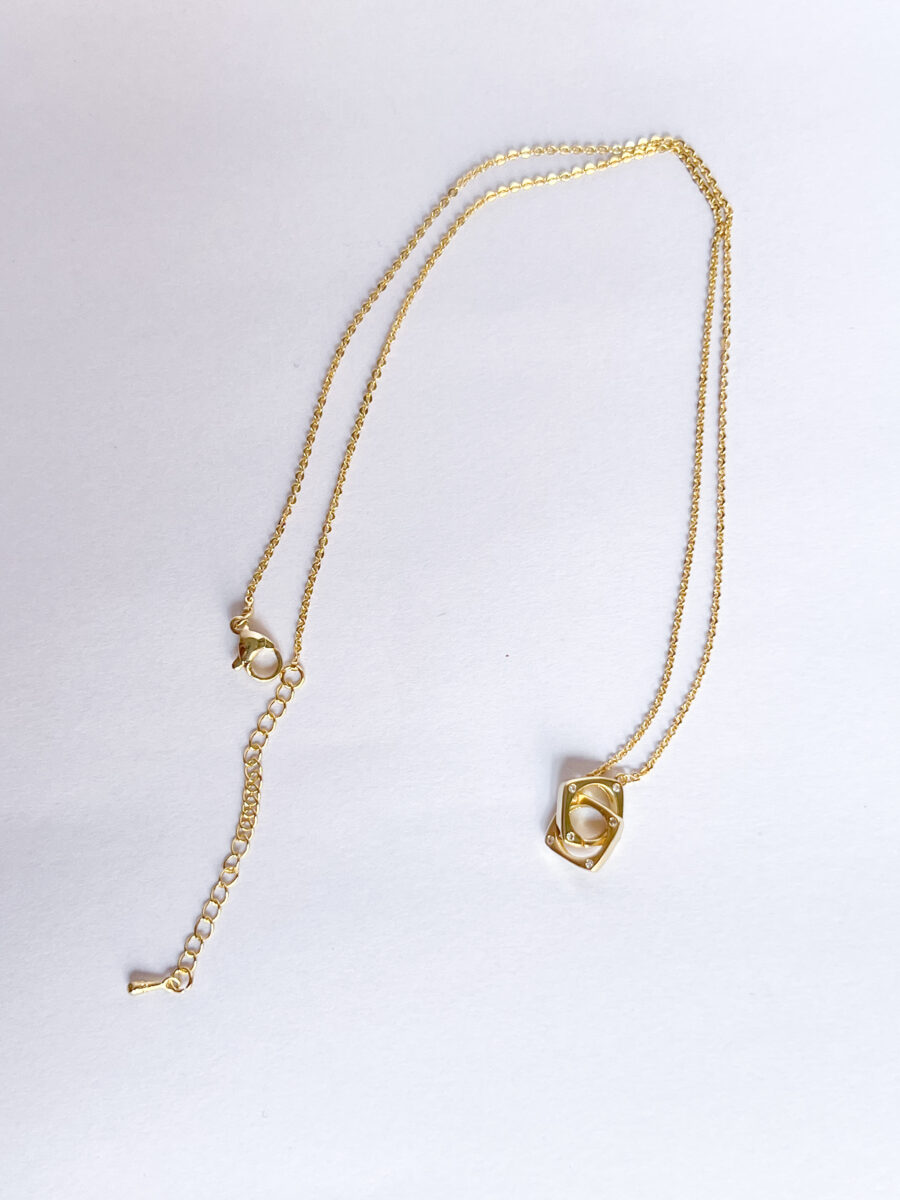 Collar Cannes dorado - Imagen 3