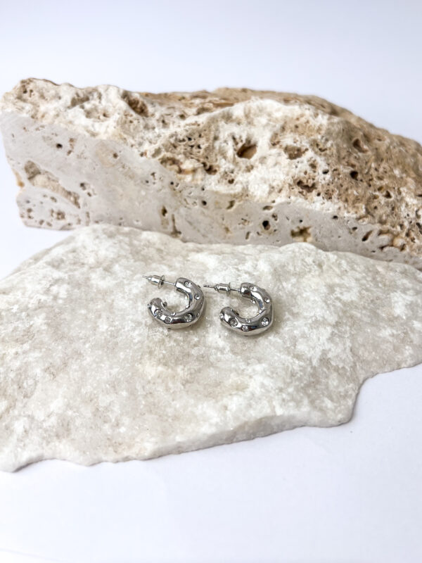 Aros Rue plateado