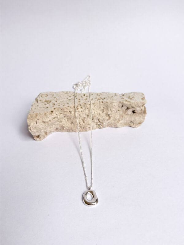 Collar Charo plateado