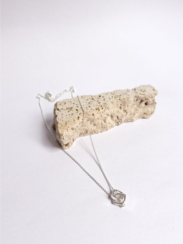 Collar Cannes plateado