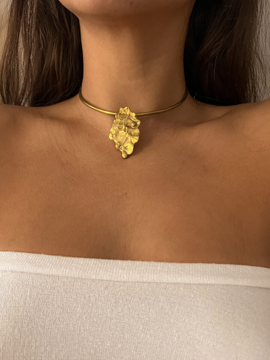 Collar Andina dorado - Imagen 2