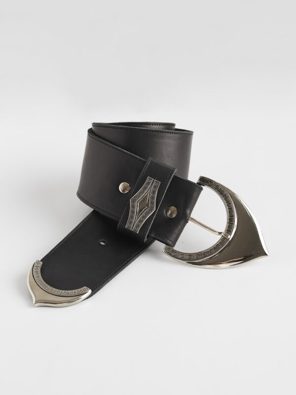 Cinto Charles negro 105cm