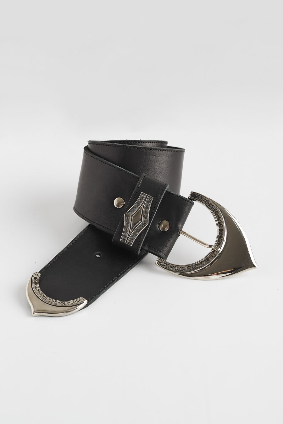 Cinto Charles negro 105cm