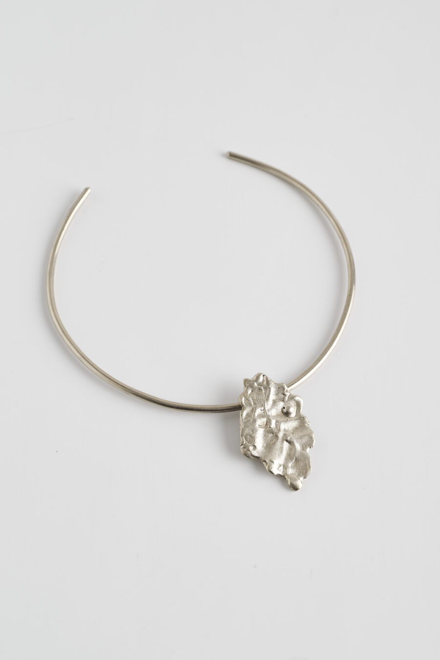 Collar Andina plateado