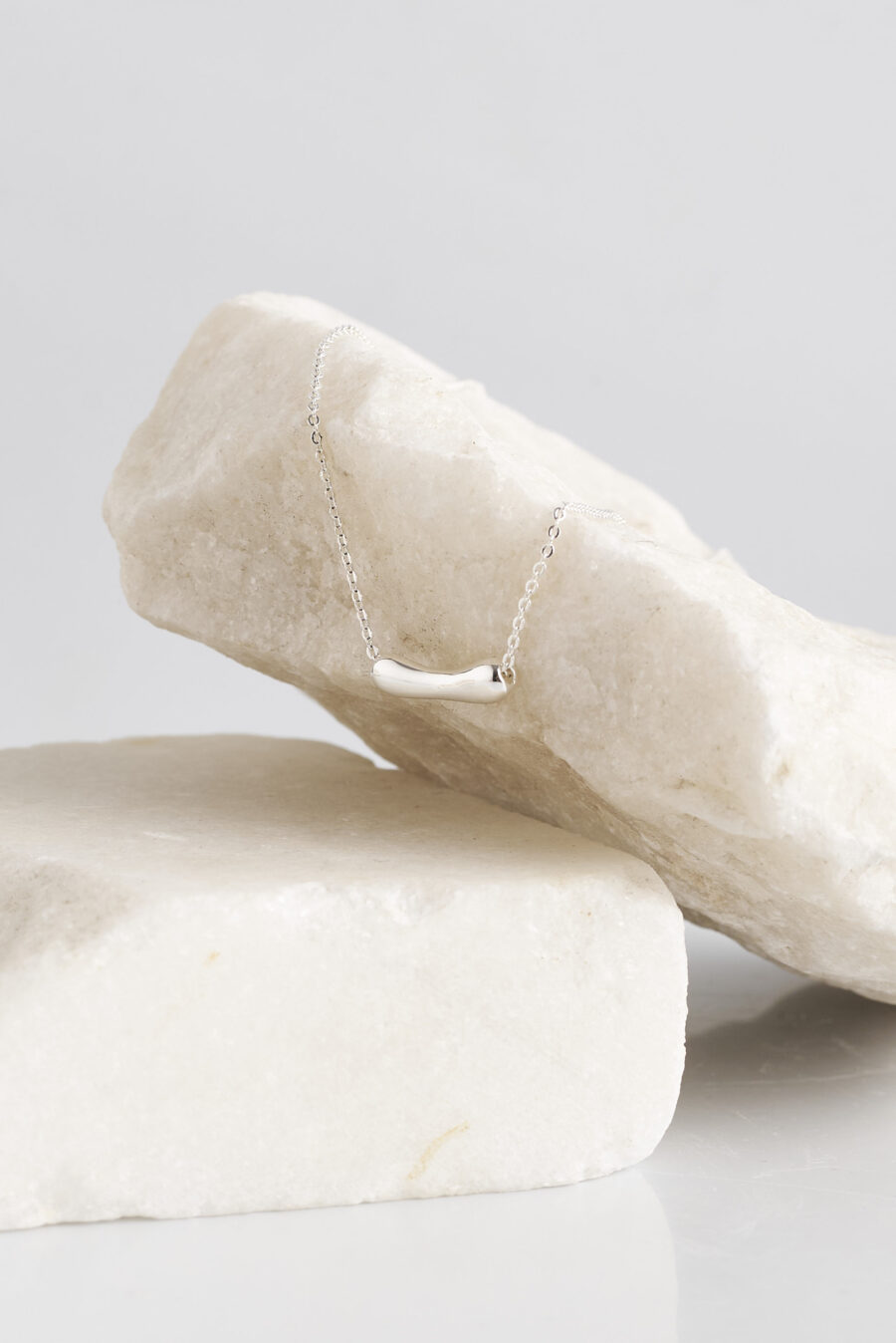 Collar Roma plateado - Imagen 2