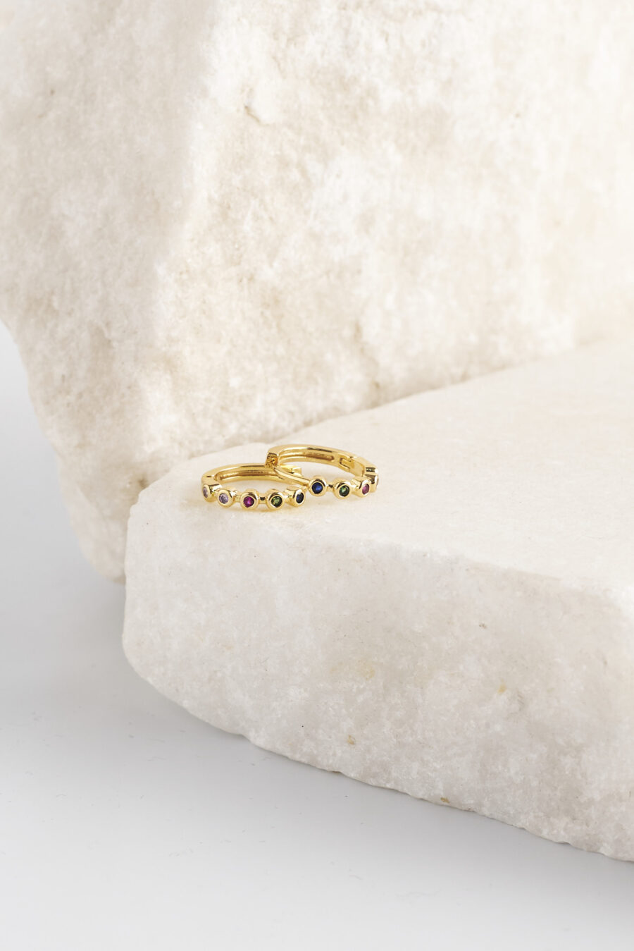 Argollas Augusta dorado - Imagen 2