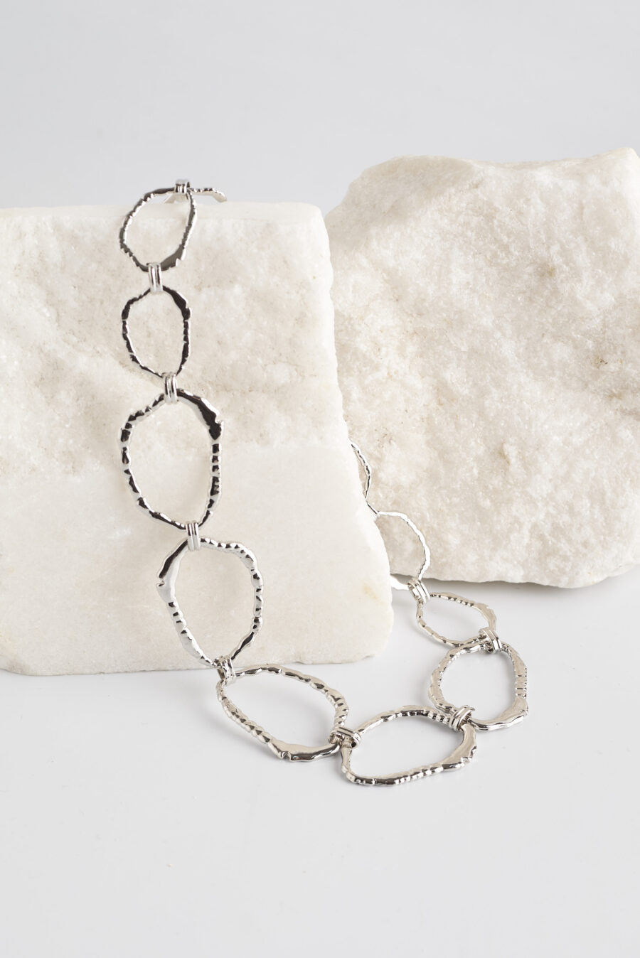 Collar Nilo plateado - Imagen 2