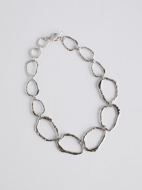 Collar Nilo plateado