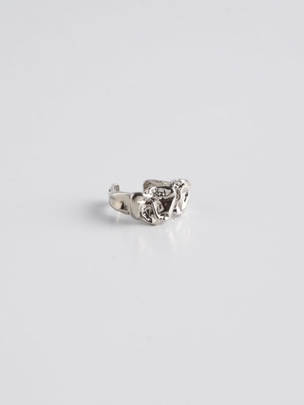 Anillo Etna plateado