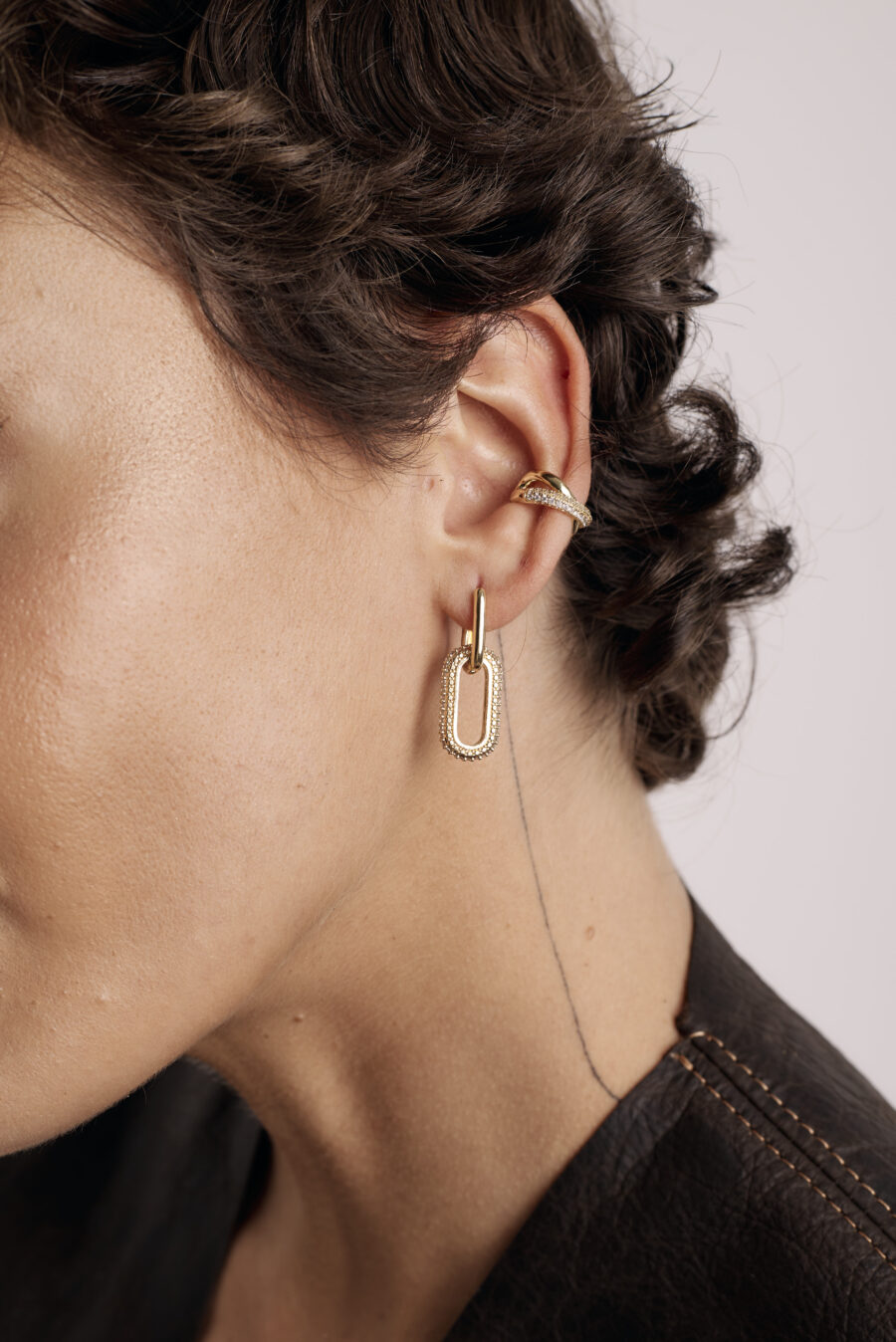 Cuff Lisa dorado - Imagen 3