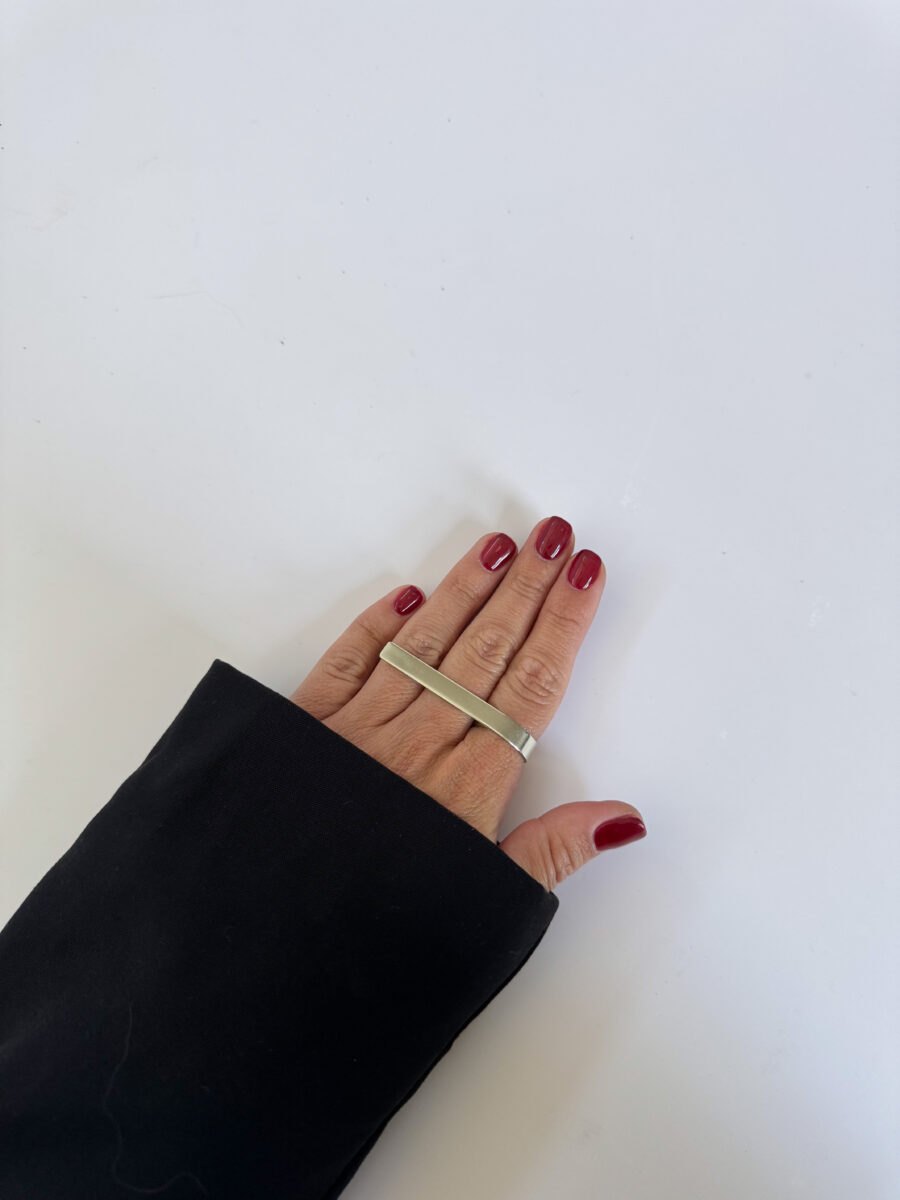 Anillo Nocta plateado - Imagen 2